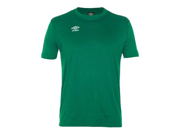 UMBRO Core Poly Tee jr Grønn 116 Enkel, tekniske polyestertrøye 