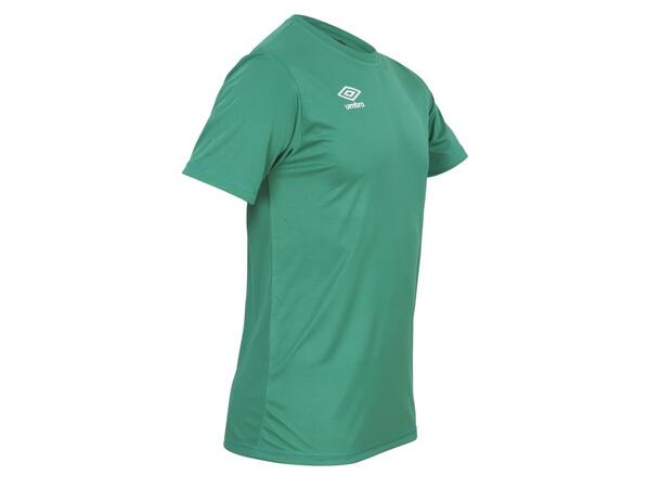 UMBRO Core Poly Tee jr Grønn 116 Enkel, tekniske polyestertrøye 