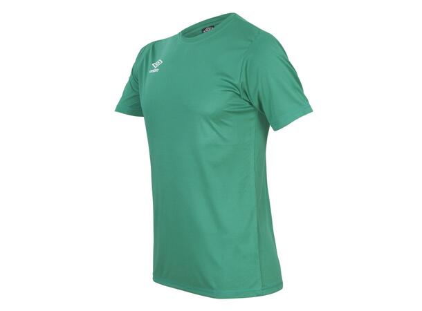 UMBRO Core Poly Tee jr Grønn 116 Enkel, tekniske polyestertrøye 