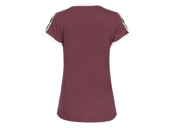 UMBRO Core X Legend Tee W Burgunder 34 T-skjorte til dame i bomull 