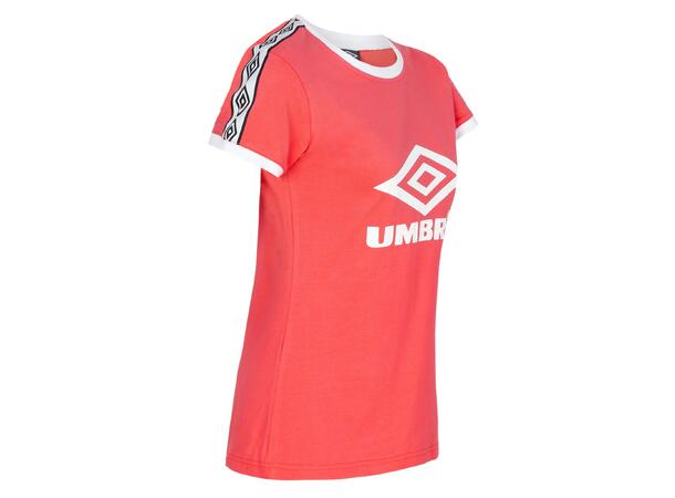 UMBRO Core X Legend Tee W Korall 34 T-skjorte til dame i bomull 