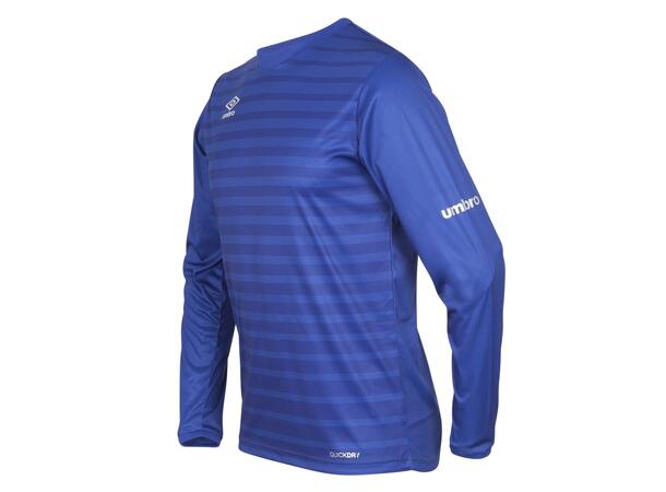 UMBRO Sublime LS Jersey Blå 3XL Langermet sublimert spillertrøye 