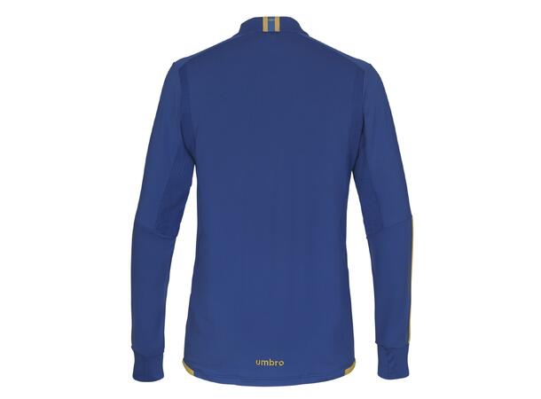 UMBRO UX Elite Half Zip Blå/Gul S Treningsgenser med glidelås 