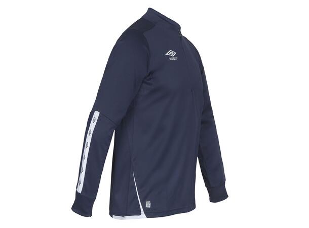 UMBRO UX Elite Half Zip j Marine/Hv 116 Treningsgenser med glidelås 