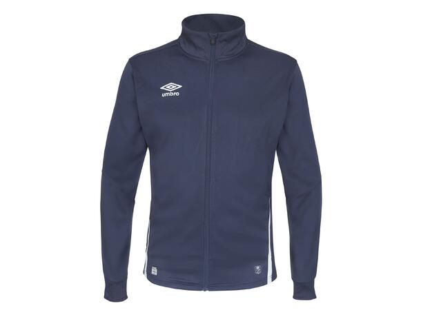UMBRO UX Elite Track Jacket j Marine 128 Polyesterjakke med tøffe detaljer 