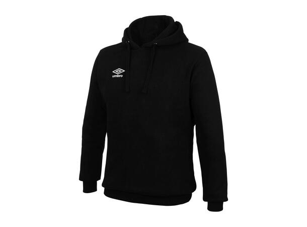 UMBRO Basic Hood jr Sort 116 Hettegenser med liten logo 