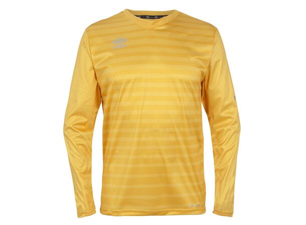 UMBRO Sublime LS Jersey jr Gul 116 Langermet sublimert spillertrøye 