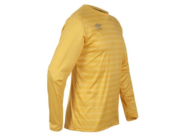 UMBRO Sublime LS Jersey jr Gul 116 Langermet sublimert spillertrøye 