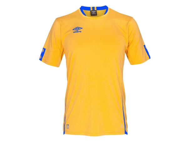 UMBRO UX Elite SS Jsy Gul/Blå 3XL Flott kortermet spillertrøye 