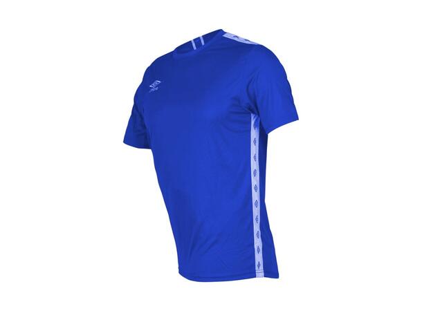 UMBRO UX Elite Trn Tee jr Blå/Hvit 140 Teknisk trenings t-skjorte til junior 