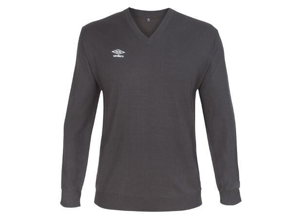 UMBRO V-Neck Regular Sort XXS V-genser med brodert Umbro logo 
