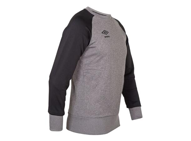 UMBRO Core Tech Crewneck Lys grå XS Rundhalset genser i polyester til voksen 