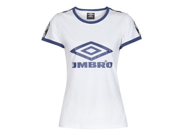 UMBRO Core X Legend Tee W Hvit 34 T-skjorte til dame i bomull 