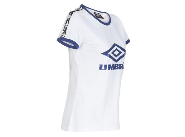 UMBRO Core X Legend Tee W Hvit 34 T-skjorte til dame i bomull 