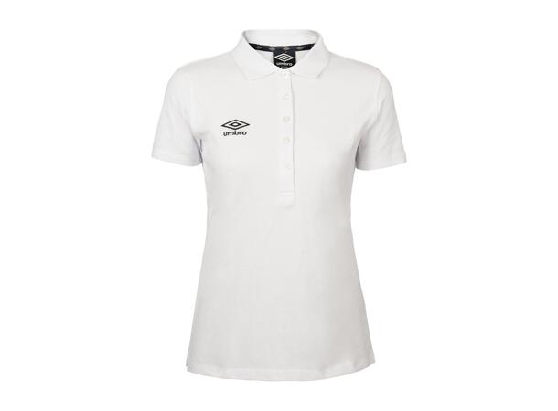 UMBRO Ella pique W Hvit 36 Eksklusiv pikétrøye 