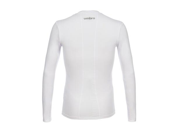 UMBRO UX Elite Underw Top Hvit XS/S Teknisk tettsittende trøye med lang arm 