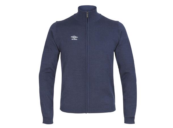 UMBRO Zip Cardigan Marine S Herrecardigan med glidelås. 