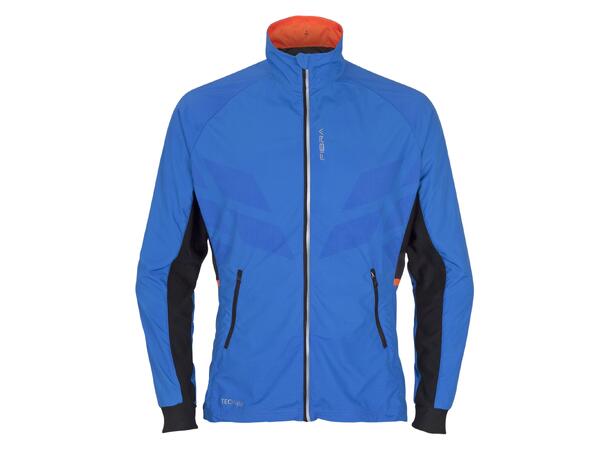 FIBRA Sync Trn Jacket Warm Jr Blå 128 Treningsjakke med børstet innside 