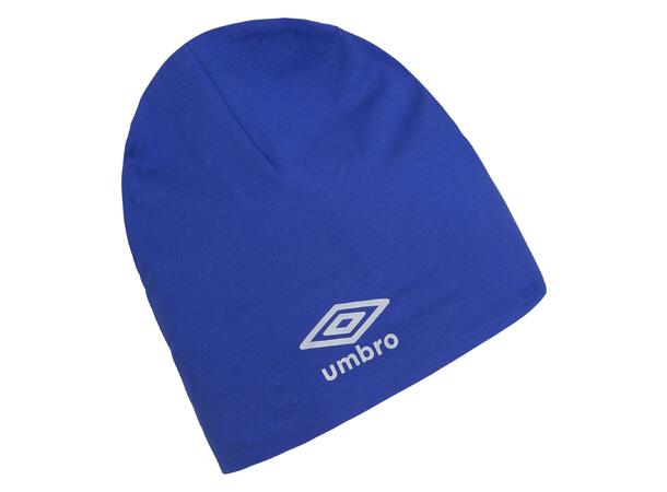 UMBRO Core Cotton Beanie Blå OS Lue i behagelig bomullsblanding 