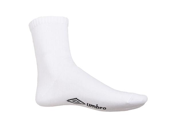 UMBRO Core Socks 3 pk Hvit 30-34 Gode fritidsstrømper 