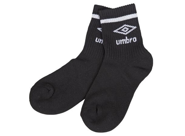 UMBRO Core Tennis Socks 3 pk Sort 35-39 Gode tennissokker 
