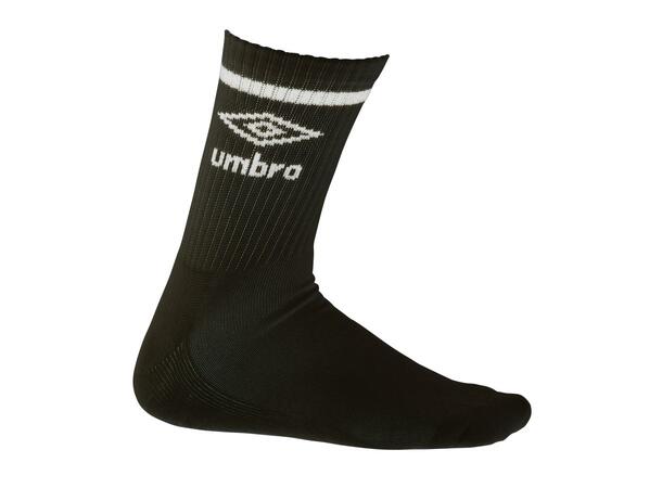 UMBRO Core Tennis Socks 3 pk Sort 35-39 Gode tennissokker 
