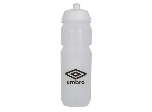 UMBRO Core Water Bottle Hvit 0,75L Drikkeflaske i plast med logo 