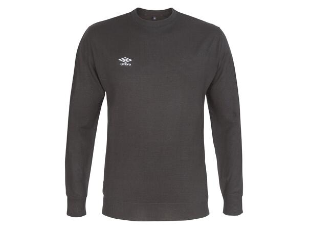 UMBRO O-Neck Sort XXS Strikkegenser med broder Umbro logo 