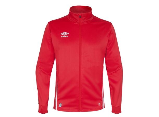 UMBRO UX Elite Track Jacket Rød S Polyesterjakke med tøffe detaljer 