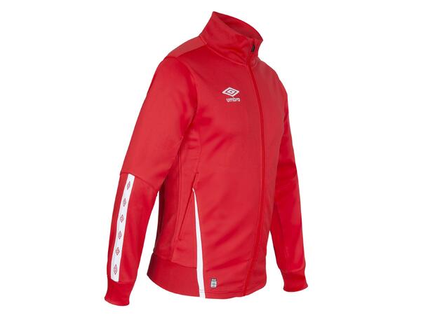 UMBRO UX Elite Track Jacket Rød S Polyesterjakke med tøffe detaljer 