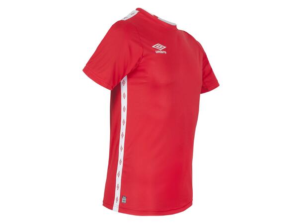 UMBRO UX Elite Trn Tee Rød/Hvit XS Teknisk trenings t-skjorte 