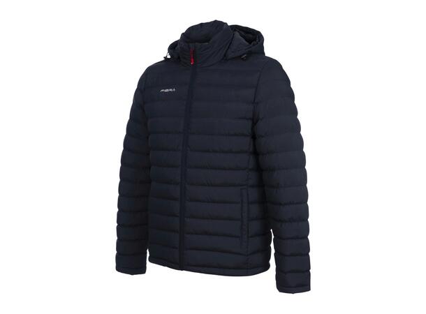 FIBRA Edge Padded Jkt Marine S Vattert jakke med avtagbar hette 