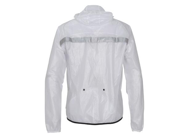 FIBRA Elite Bike Rain Jacket Hvit S Regnjakke for syklister 