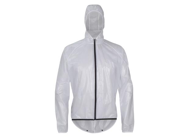 FIBRA Elite Bike Rain Jacket Hvit S Regnjakke for syklister 