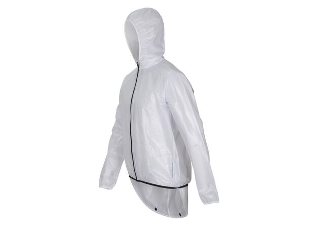 FIBRA Elite Bike Rain Jacket Hvit S Regnjakke for syklister 