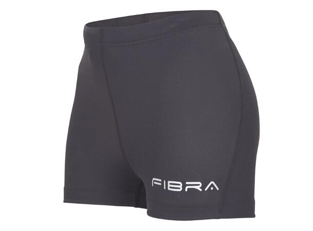 FIBRA Sync Short Tights W Sort XS Kort løpetights med lett kompresjon 
