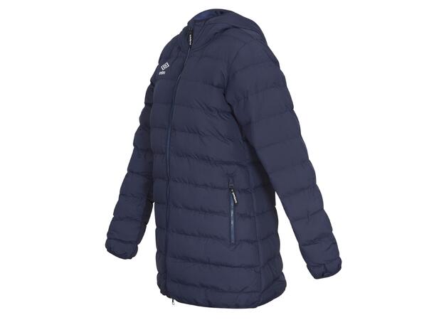 UMBRO Alex Padded Jacket W Marine S Vattert jakke i dame størrelse 