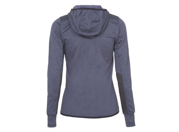 UMBRO Core Tech Hood Zip W19 Blå mel. 34 Hettejakke med glidelås til dame 