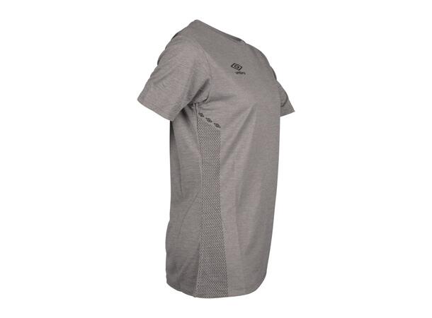 UMBRO Core Tech Tee W Gråmelert 36 Behagelig trenings t-skjorte til dame 