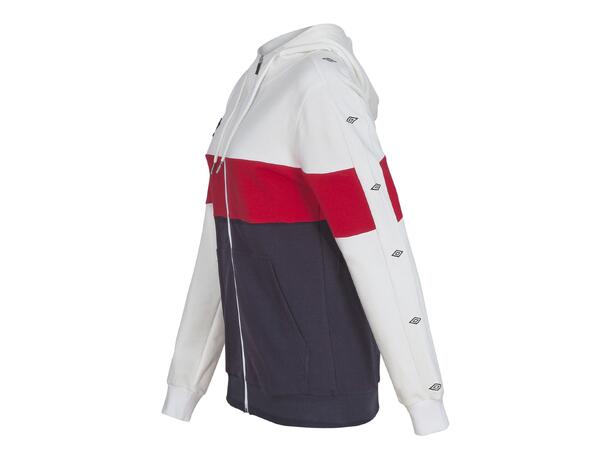 UMBRO Core X Hood Jacket W Hvit 34 Hettejakke i bomull 