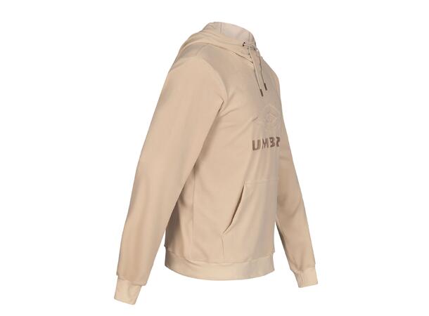 UMBRO History Velvet Hood Sand XS Hettegenser i myk kvalitet. 