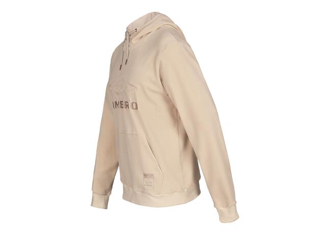 UMBRO History Velvet Hood Sand XS Hettegenser i myk kvalitet. 