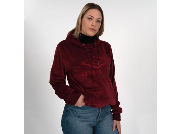 UMBRO History Velvet Hood Sand XS Hettegenser i myk kvalitet. 
