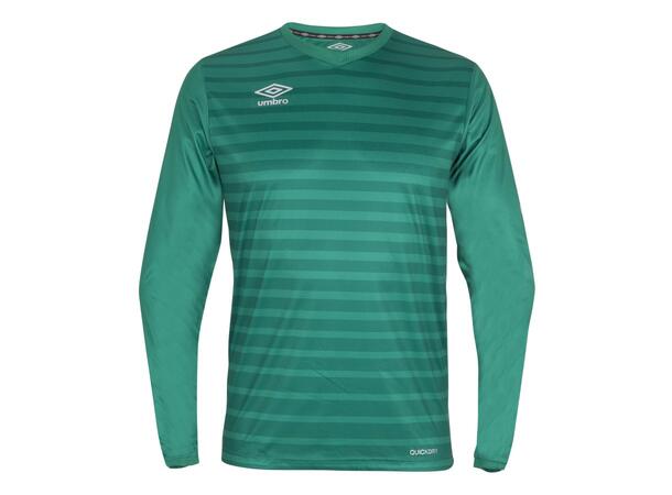 UMBRO Sublime LS Jersey Grønn XS Langermet sublimert spillertrøye 