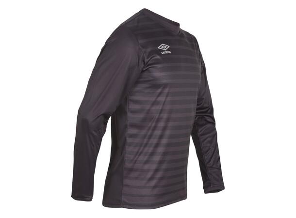 UMBRO Sublime LS Jersey Sort 3XL Langermet sublimert spillertrøye 