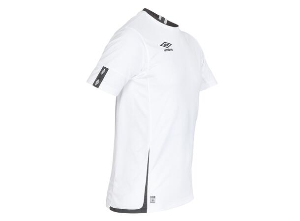 UMBRO UX Elite SS Jsy j Hvit/Sort 128 Flott kortermet spillertrøye 