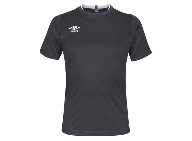 UMBRO UX Elite Trn Tee Sort/Hvit XS Teknisk trenings t-skjorte 