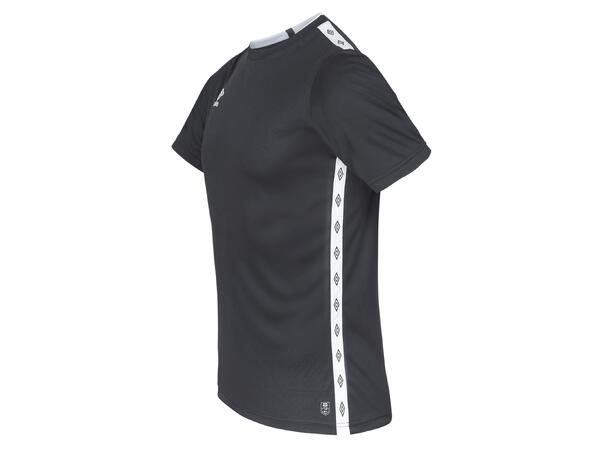 UMBRO UX Elite Trn Tee Sort/Hvit XS Teknisk trenings t-skjorte 