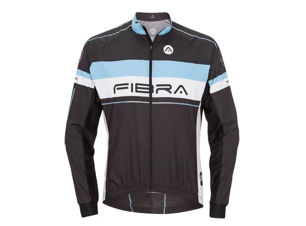 FIBRA Elite Bike Wind Jacket Sort S Vindtett sykkeljakke 