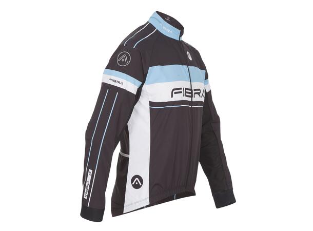 FIBRA Elite Bike Wind Jacket Sort S Vindtett sykkeljakke 